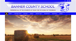 Desktop Screenshot of bannercountyschool.org